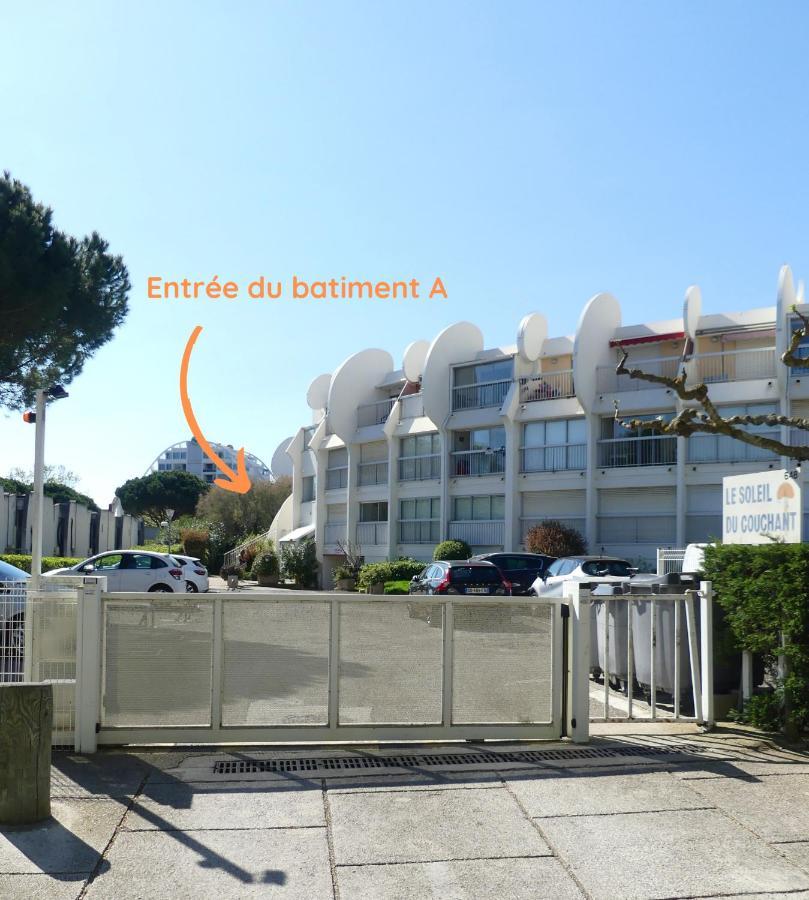 NEW - Studio cosy - Plages à 5min - Parking privé - WIFI - Commerces au pied du bâtiment La Grande-Motte Esterno foto